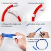 USB Rechargeable LED Fiber Optic Collar for Pets Luminous Anti-Lost Dog Accessory Outdoor Light Collar