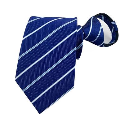 [Xiang Ru] One-touch Tie, Easy To Fasten, Locks In 5 Seconds, Approximately 8cm Wide, Plain, Suitable for Formal Occasions, Business, Work,