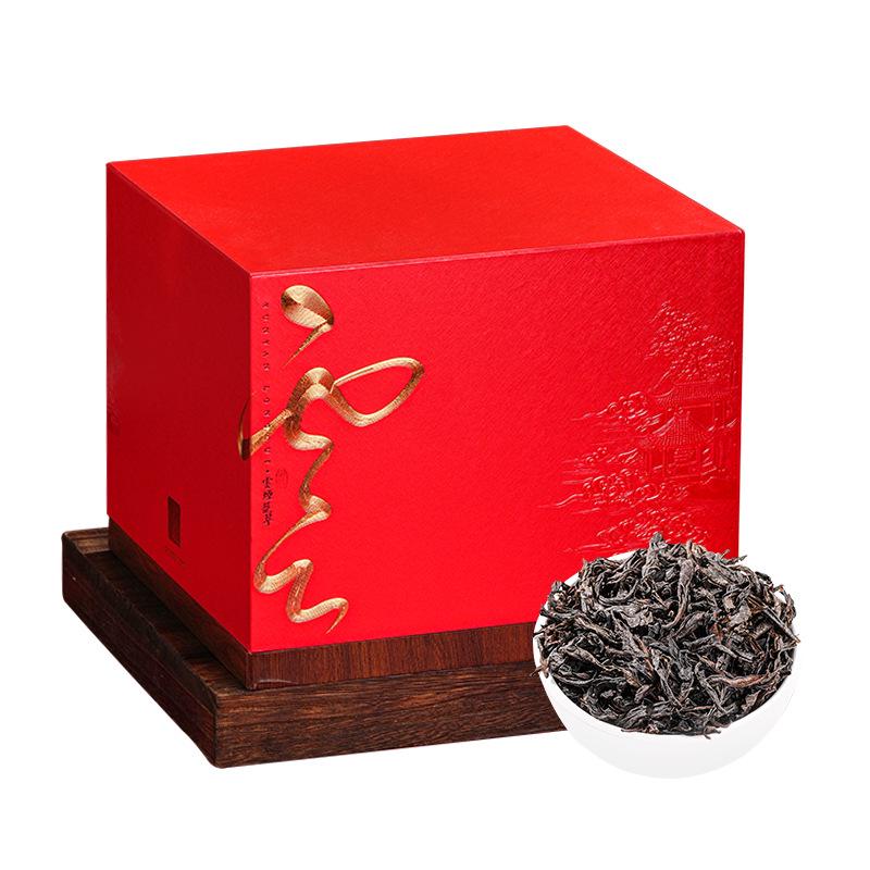 Cinnamon Wuyi Mountain Rock Tea: High Mountain Oolong with Fruity Aroma, Spring Harvest, Gift Box Edition.