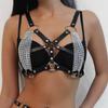 Women'S Body Chain Bra Corset Underwear Belt Punk Style Bar Performance Costume Sex Belt