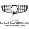 Sport Front Grille for Mercedes Benz E Class W207 C207 Coupe Cabriolet 2014-2016, Middle Mesh Grill for E200 E260 E350 E400 E500