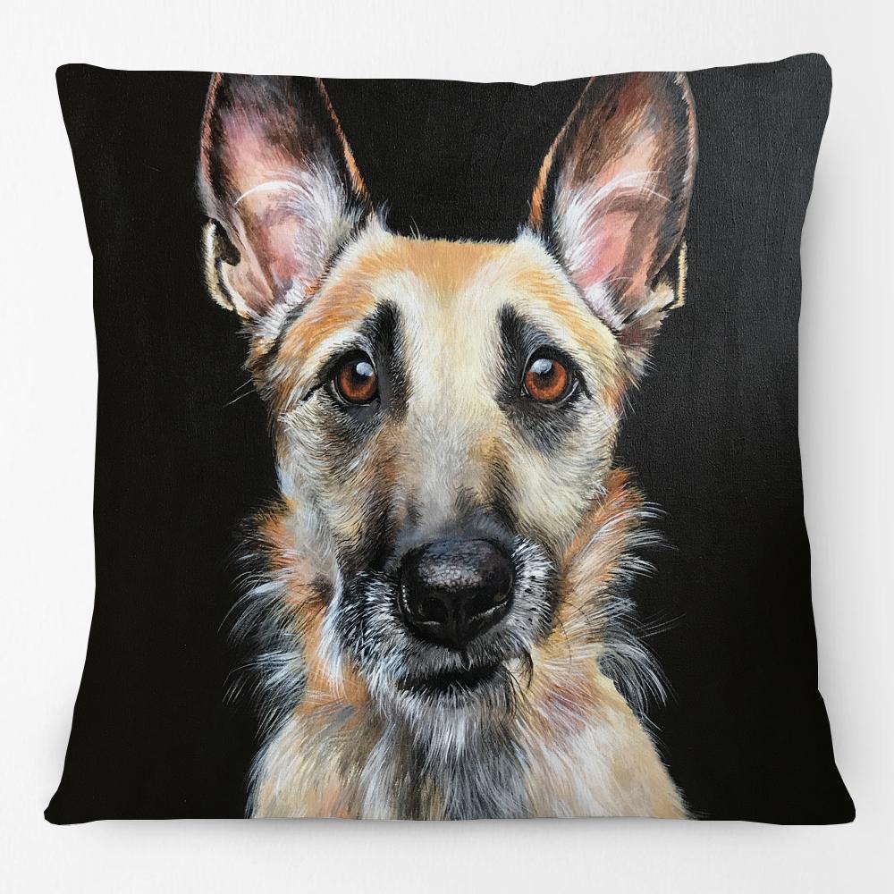 Australian Sheep Cow Rabbit Animals Hand Painting Cushion Cover Decorative Sofa Pillowcase 40x40cm16x16in