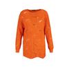 Orangefarbener durchbrochener Strickpullover Tctaw23ak00070