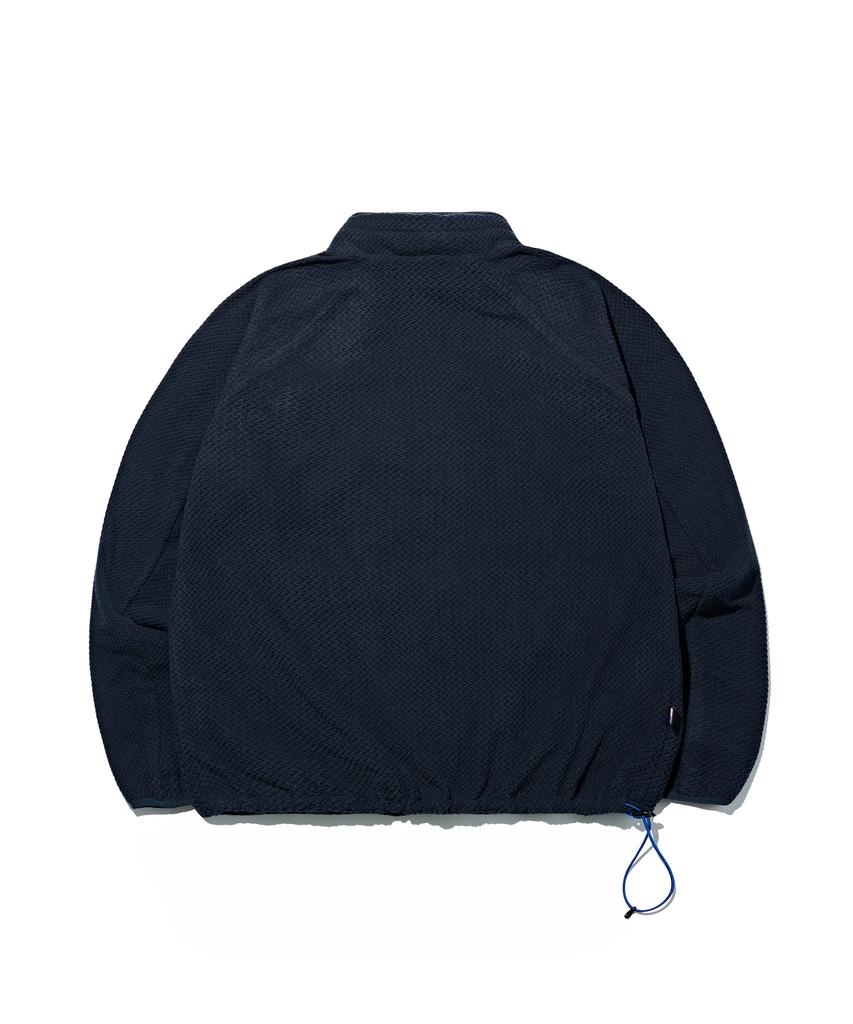 Madden Hidden Hood Fleece Jacket Navy