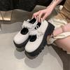School season girls leather shoes 2025 autumn new foreign versatile princess shoes black loafer performance shoes medium and old children