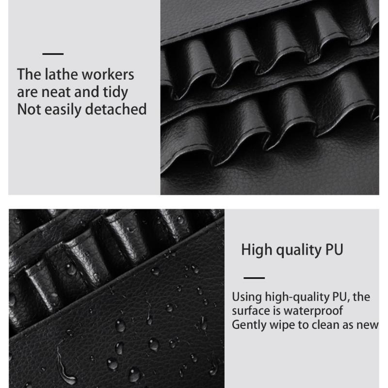 Portable Makeup Brush Storage Bag Multifunctional Waist Pack Brushes Organizer for Travel and Daily Use
