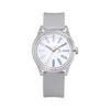 Q&Q SmileSolar Watch Solar Analog GROOVISIONS GRV3014 Waterproof Urethane Belt RP26J812 Gray