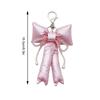 Y2K Trendy 3D Bowknot Keychain Ins Style Bow Keyring Backpack Pendant Decoration Bag Charm For Girl Birthday Gifts