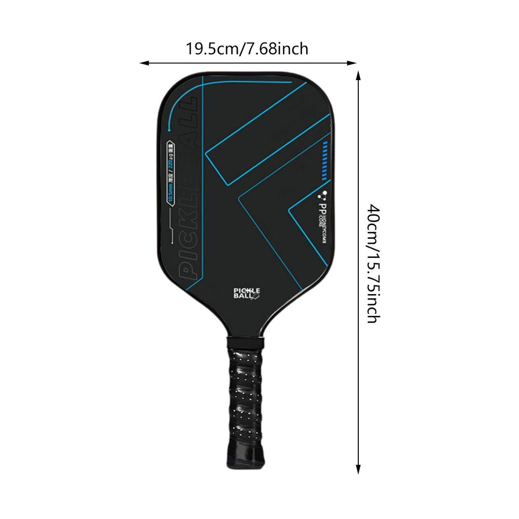 Pickleball Racket Carbon Fiber for Outdoor Sports Training Style A