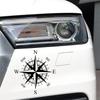 Pegatina de Coche Brújula NSWE Pegatinas Creativas de Personalidad Diseño Artístico Accesorios Exteriores para Coche Motocicletas Camión Decoración Autocaravana