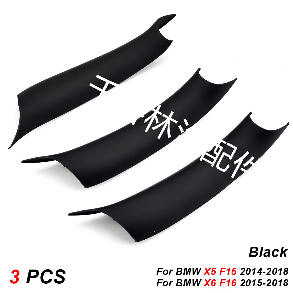 3dílná sada potahů loketních opěrek interiéru pro BMW F15 X5 (2014-2018) & F16 X6 (2014-2019)