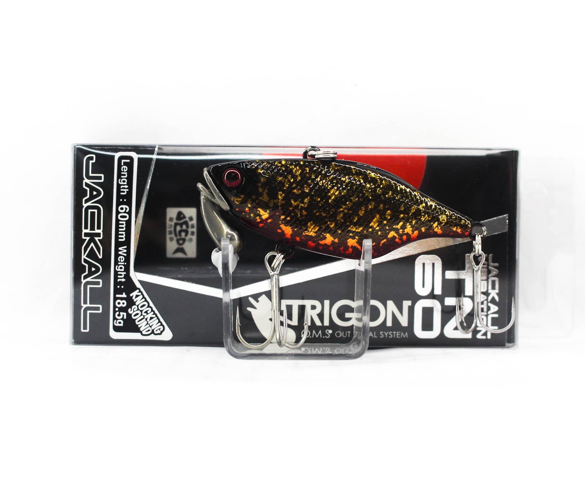 Jackall TN 60 Trigon Vibration Lure Wabisabi Gold Black (4962)