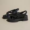 Women's sandals new summer 2025 thick sole heightening high sense Internet celebrity one foot muffin fairy wind 2025 new
