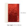 Glitter PU Sheet for DIY Crafts Sewing Fabric Sheet for Jewelry Making Decorative Bag Material Shiny Faux Craft Making