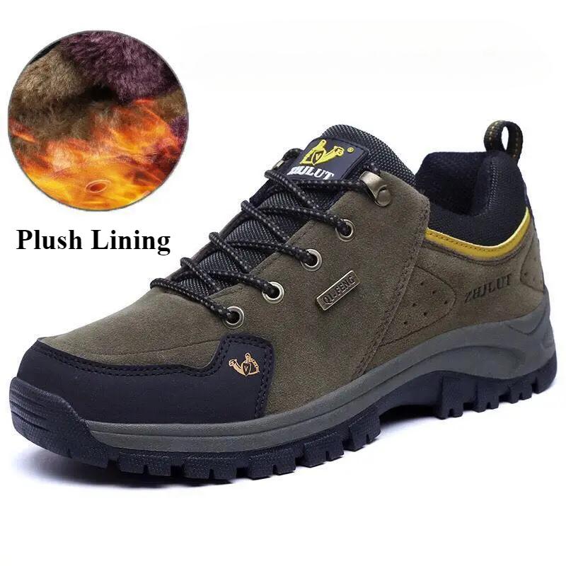 

Мужские походные ботинки, повседневные кроссовки для улицы 45 темно-зеленого