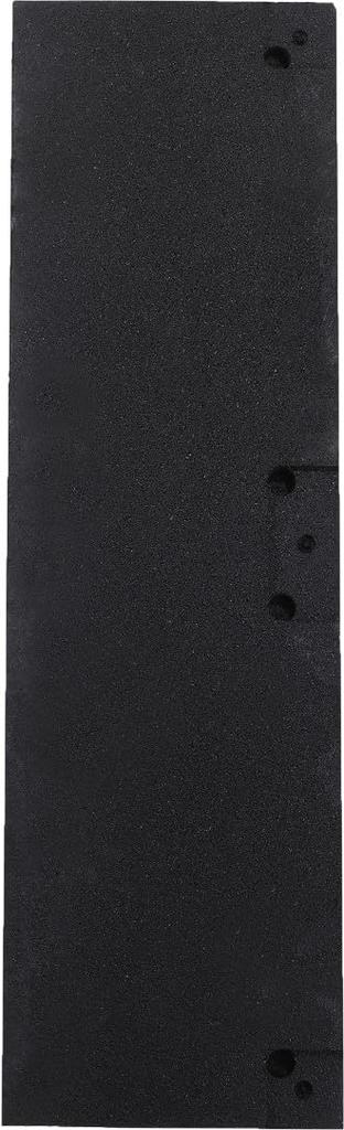 ISL Rubber Training Mat Set of 25mm 50x15cm Ramps, 4, Black, Thick,