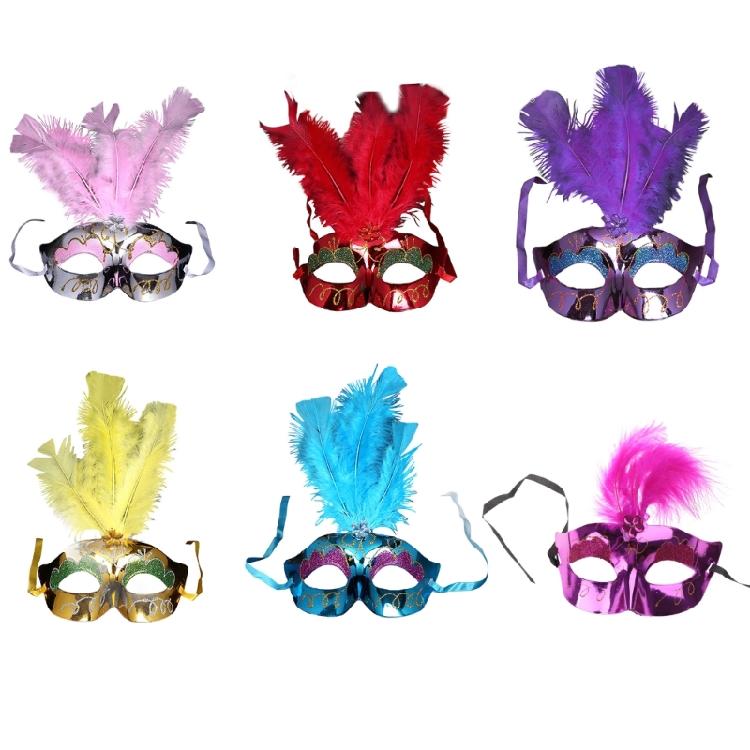 Sexy Party Wedding Sexy Performance Mask Costume Lady Halloween Feather Mask
