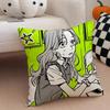 Anime AAya Oosawa Cushion Cover Throw Pillow Cover Hidden Button Durable Polyester Chair Cushion