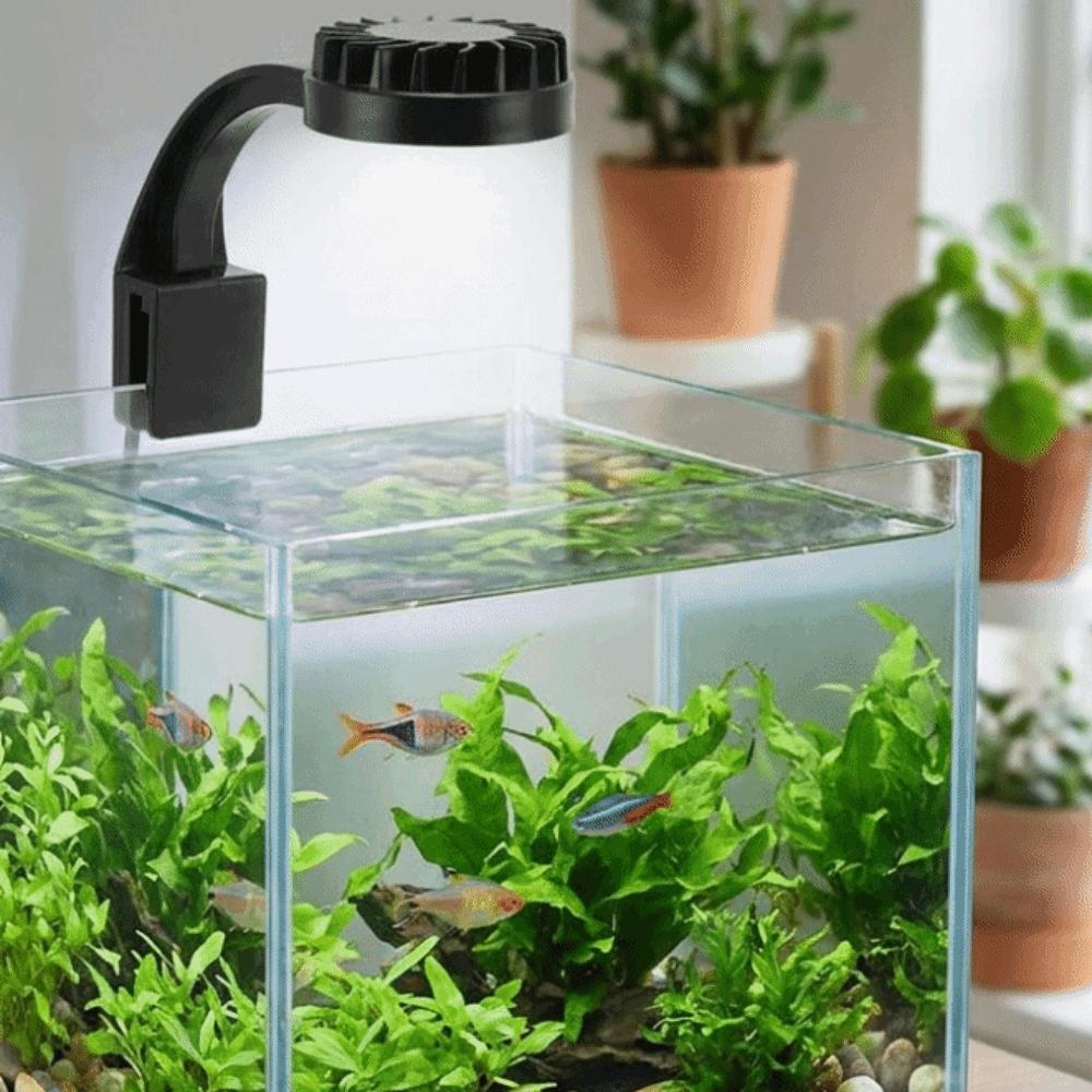 High Brightness LED Fish Tank Light USB Charging Fish Clip Light Aquatic Plant Lighting