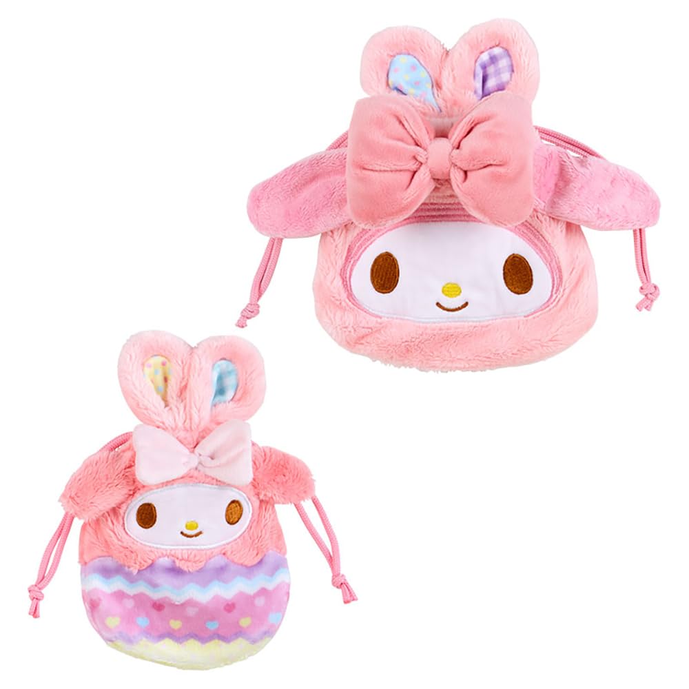 

Sanrio My Melody Drawstring Purse Set of 2 Easter Rabbit My Melody My Melody 23 x 23 x 3 см Персонаж SANRIO 150495 (САНРИО)