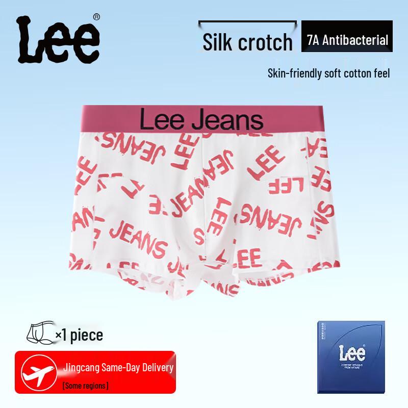 Lee Men's Cotton Anti-bacterial Boxer Briefs