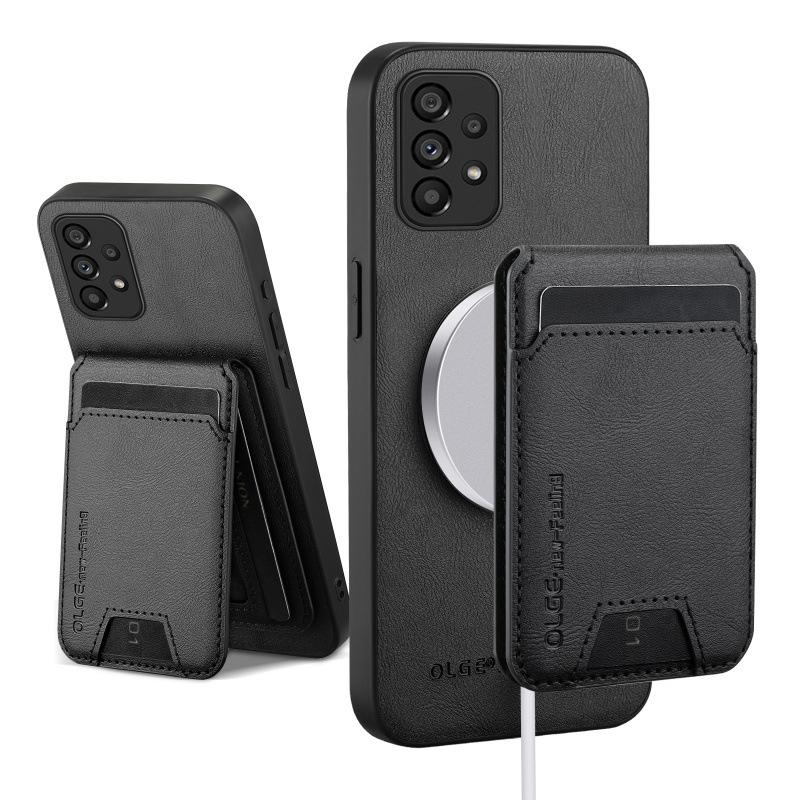 Applicable To Samsung Galaxy A535G Mobile Phone Case A33 Cow Pattern Leather Magnetic Card Case New Model