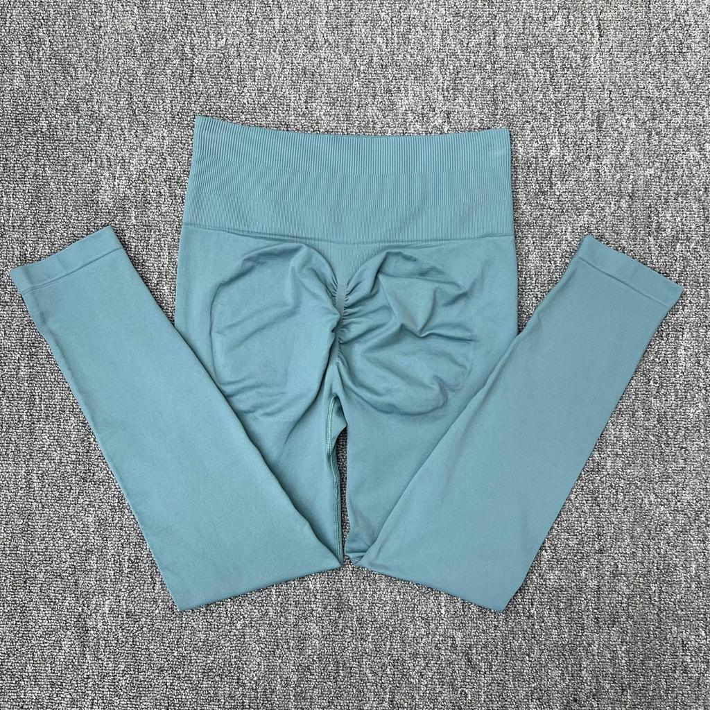 Nahtlose Pfirsich-Po Yoga-Hose: Hohe Taille, Keine Nähte, Hochelastische Sportbekleidung für Damen