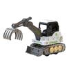 Press Gear Construction Vehicle Toy Realistic Kids Excavator Engineering Car Toy with Movable Digging Arm Toddlers Boys Educational Digger Truck