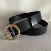 New Women's Snake Element, Trendy Design Sense, High-end Metal Sweater Dress, Suit Belt Decoration