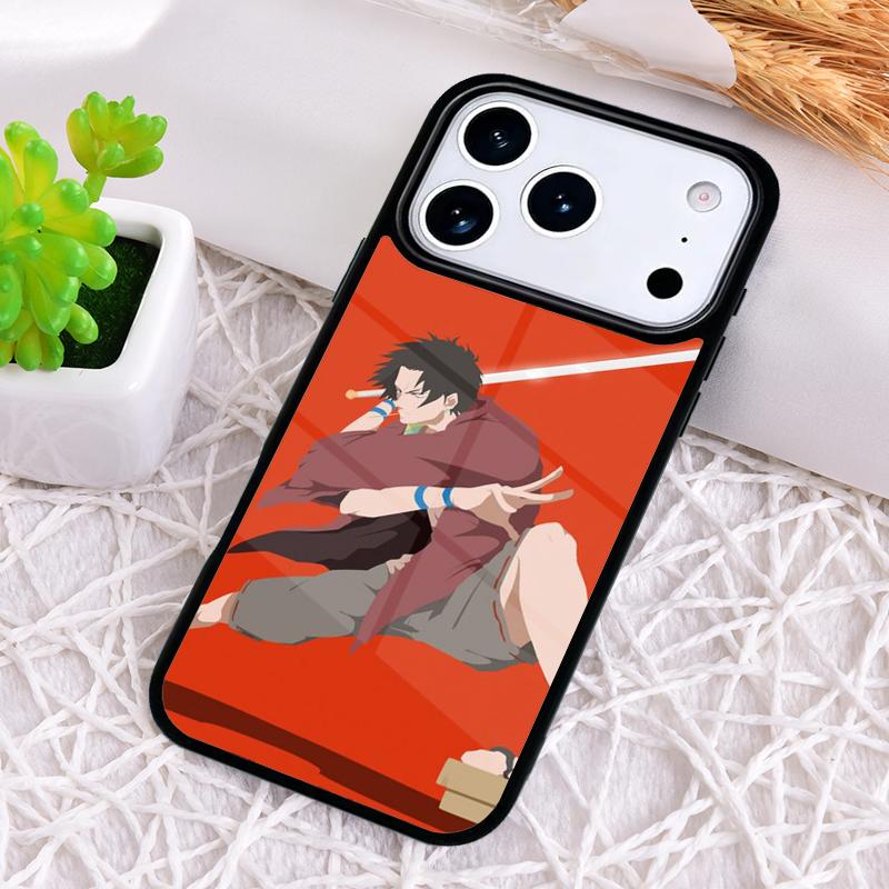 Anime Samurai Champloo soft Phone Case for iPhone 17 Air 16 15 11 12 14 13 Pro Max Shockproof Cover