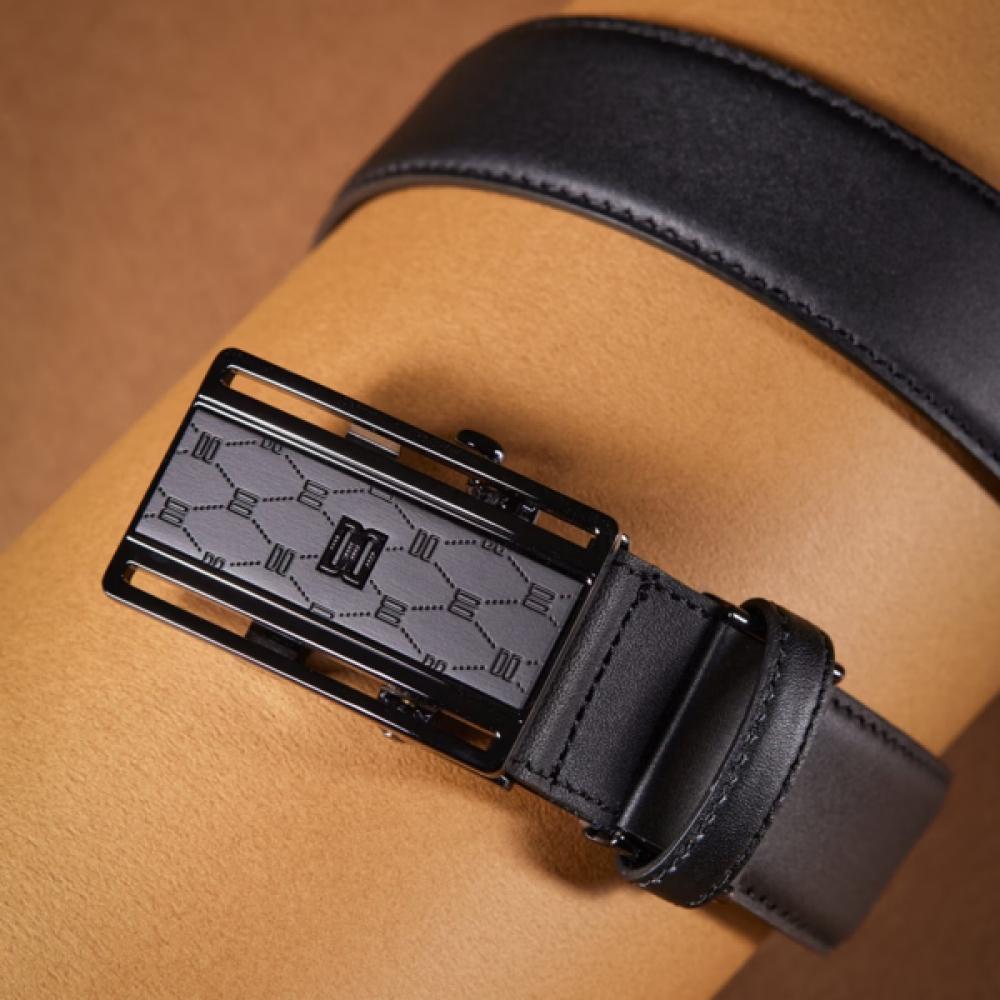 DakS Men S Automatic Belt Cowhide Black Dbbe6f724bk Single option