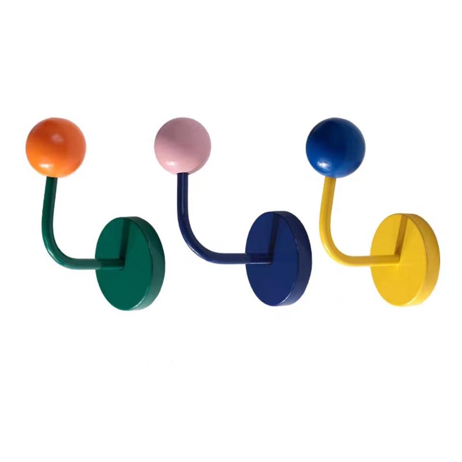 Vibrant Magnetic Adhesive Hook - No-Drill, Strong, Traceless Design for Kitchen, Bathroom, Door, or Refrigerator.