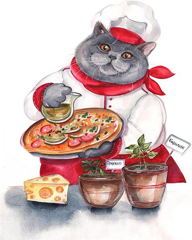 Full Square Drill Diamond Painting Cat Girl Diamond Embroidery Animal Mosaic Art Rhinestone Home Decoration