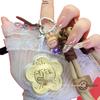 999 Pure Gold Keychain Charm: Horse Year New Year Gift