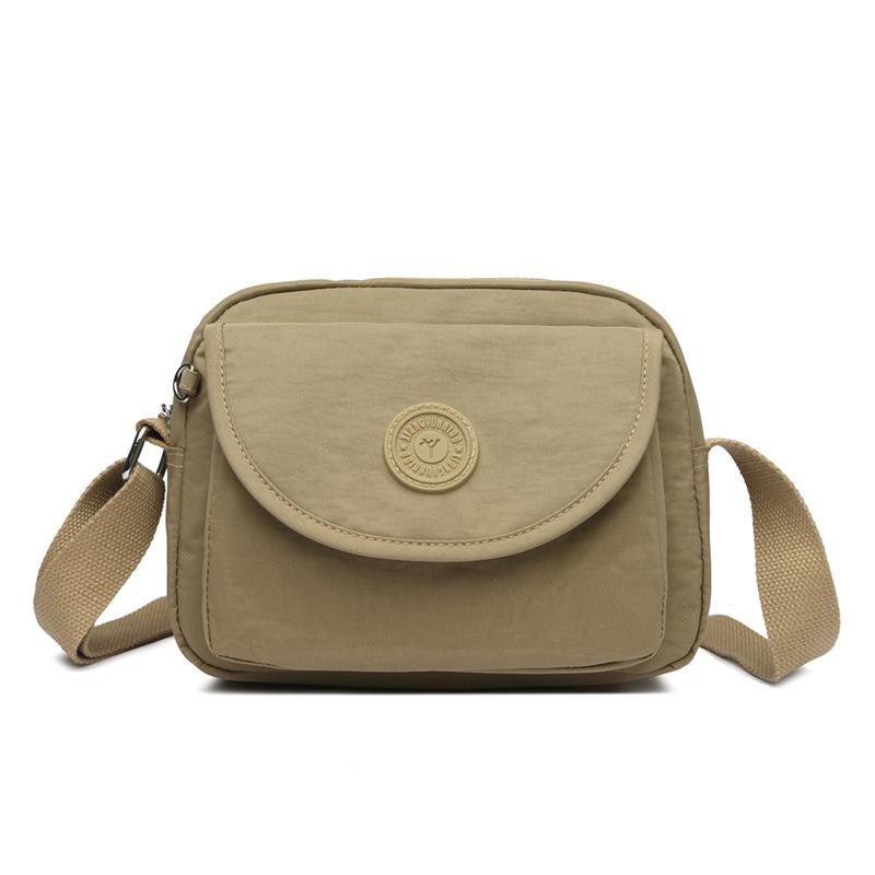 Small Square Bag Women's Shoulder Bag Nylon Crossbody Bag Mobile Phone Bag