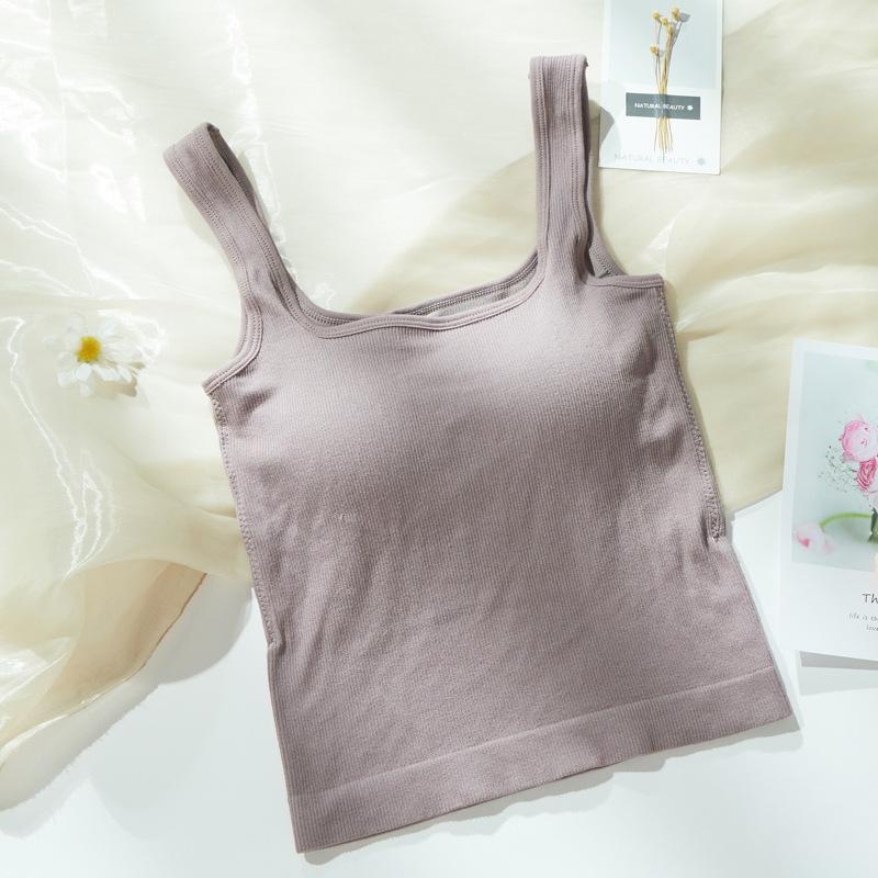 

Белый жилет на бретелях с нагрудной подкладкой для женщин, носим снаружи внутри с базой Sports Network Red Ins, супер горячий летний сексуальный топ One size