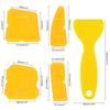 15pcs/set Caulking Tools for Tight Areas Bathroom Kitchen,Window,,Floor, Close-area sealant silicone caulking finishing tool