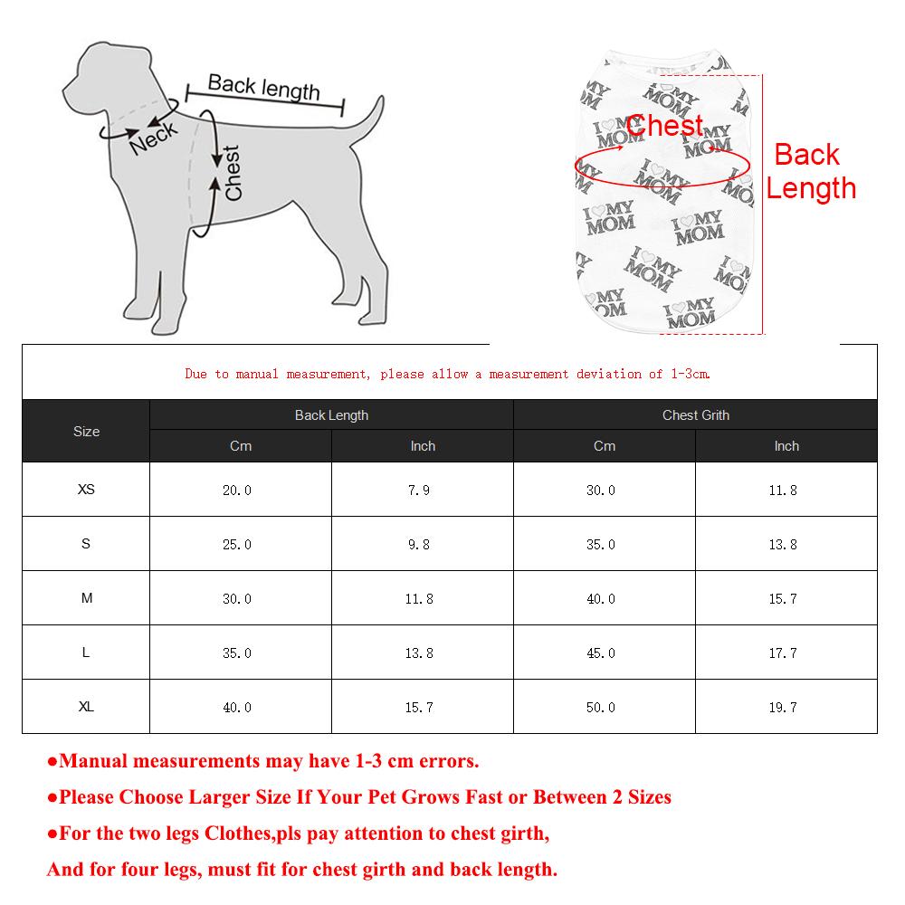 Söta Hundkläder Andningsbar Husdjursväst För Små Hundar Katter Festival Utklädningskostym Valpskjorta Chihuahua Nyårsoutfits