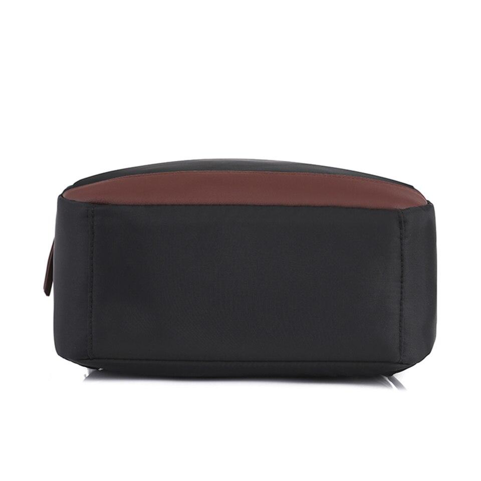 Plecak szkolny dla nastoletnich dziewcząt nylonowy kobiecy plecak damski solidny słynny plecak damski na co dzień