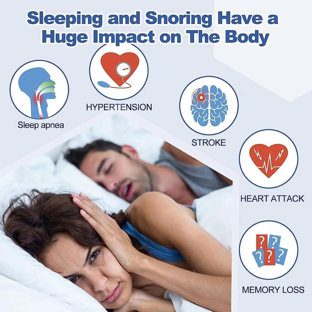 30/60/120PCS  Anti Snoring Mouth Tape Good Sleeping Breath Nasal Strips Sticker snore Stop Transparent Nose Patch