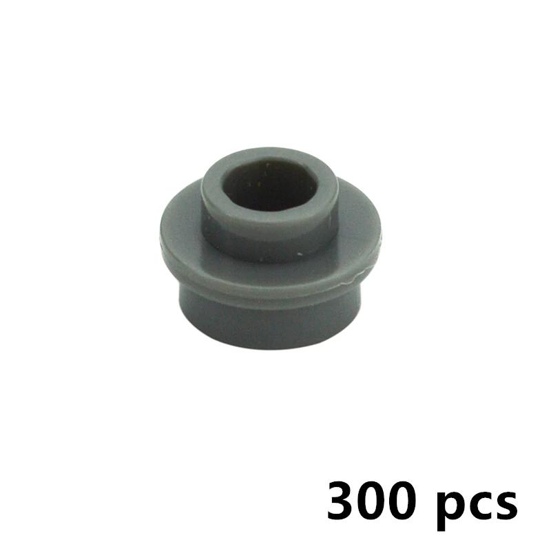 

300Pcs MOC Parts Building Blocks Plate Round 85861 28626 1x1 with Open Stud Brick Compatible with DIY Educational Technical Toy