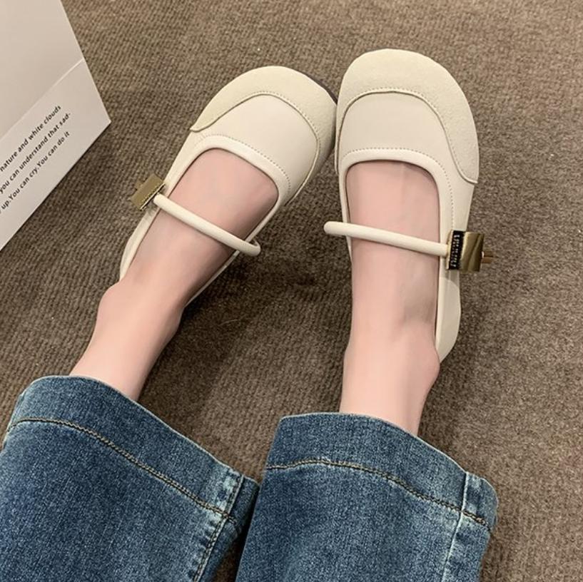 Fashion Designer Mary Janes Shoes Women Ballet Flats Lolita Sling Shoes 2025 Trend Ladies Elegant Loafers Zapatos Oxford Mujer Moccasins