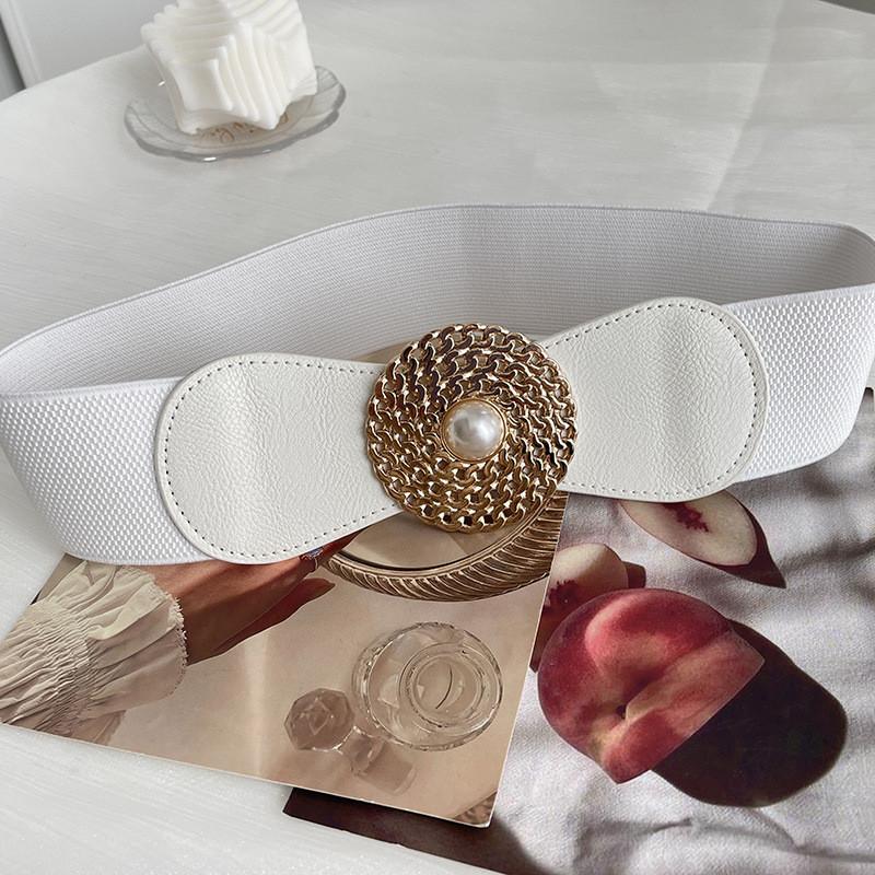 Fashionable Women's Decorative Waist Belt In Faux Leather Ideal For Year-round Wear