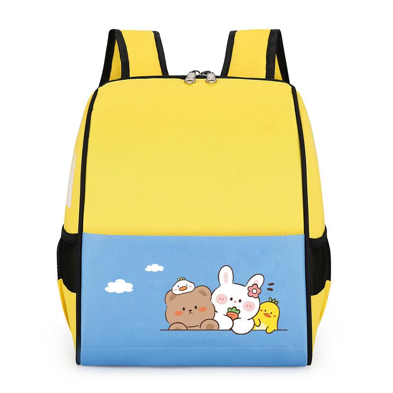 New kindergarten schoolbag cartoon cute backpack training class elementary school students fashion