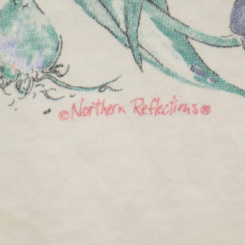 NORTHERN 90s Old Short sleeve T-shirt White Single stitch Men's Used