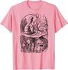 Alice In Wonderland T-Shirt Lewis Carroll John Tenniel Book Illustration DVD Tee
