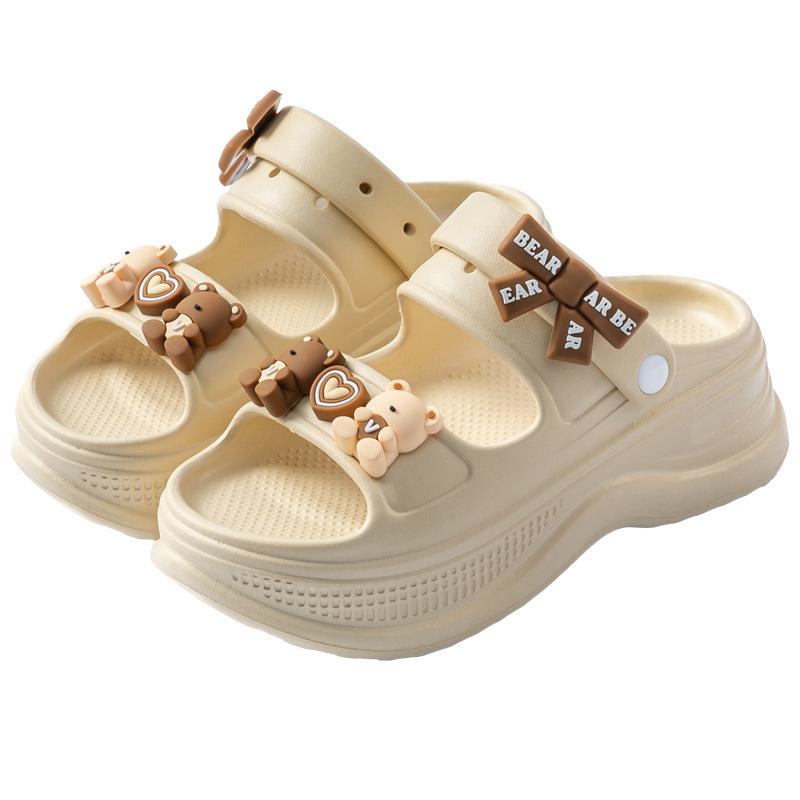 The New Style of Shoes Can Be Worn As Thick-soled Indoor Anti-slip and Anti-odor Flip-flops