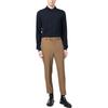 Polo Ralph Lauren Einfarbiges Logo Bestickt Langarm Strick-Poloshirt Herren Oberteile Blau 710876852-003