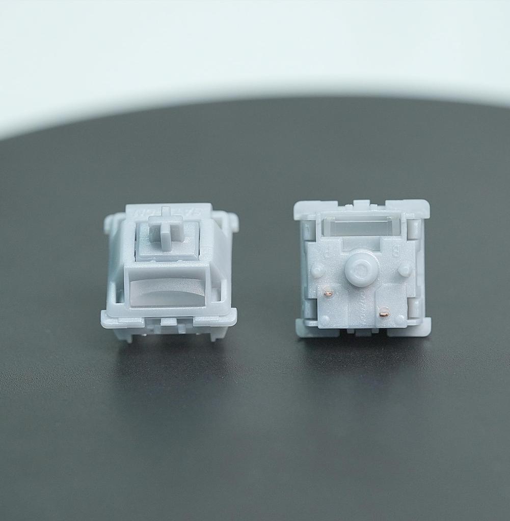 GATERON Smoothie Linear Switches 5-Pin (Silver, 105pcs)