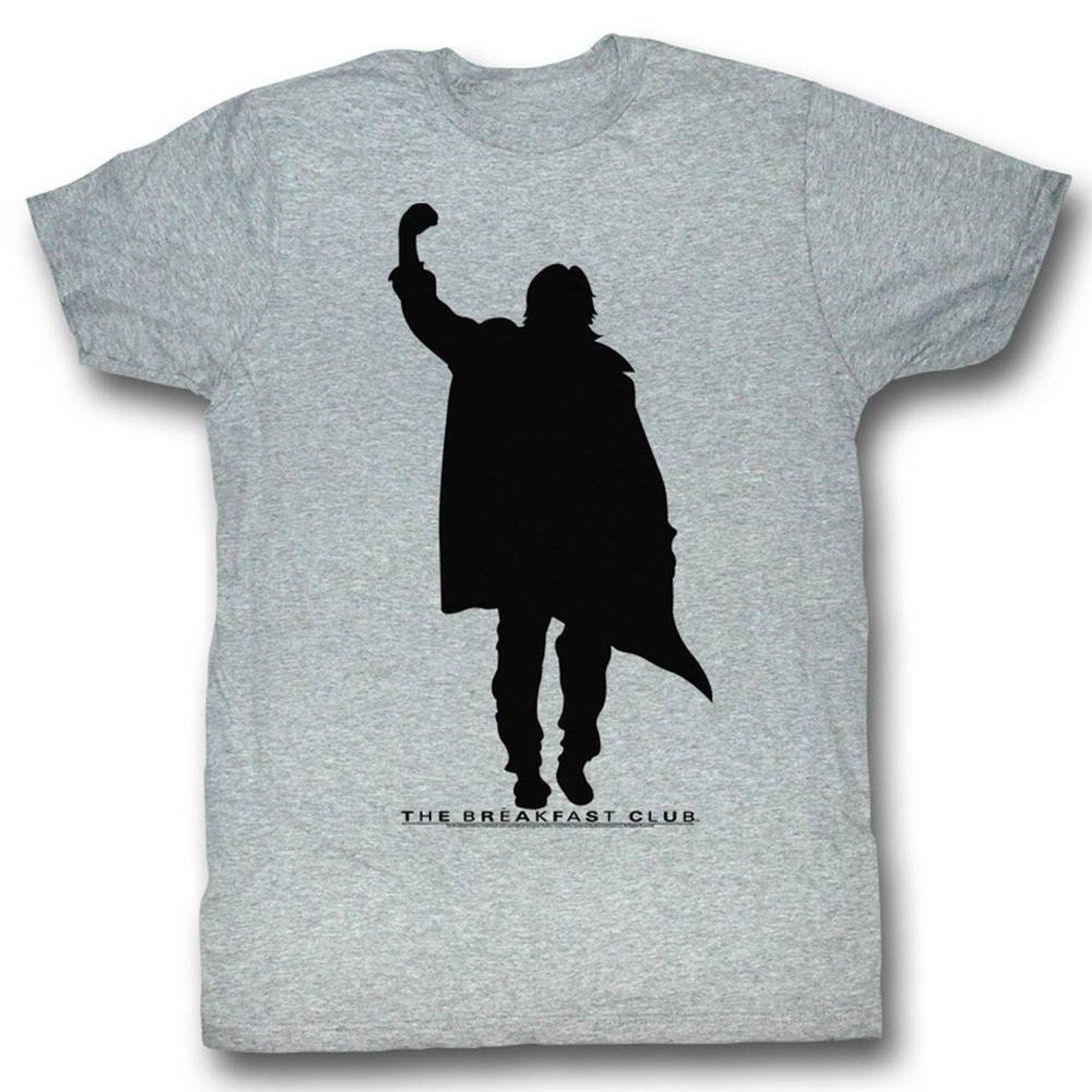 Breakfast Club Fist Pump Gray Adult T-Shirt S